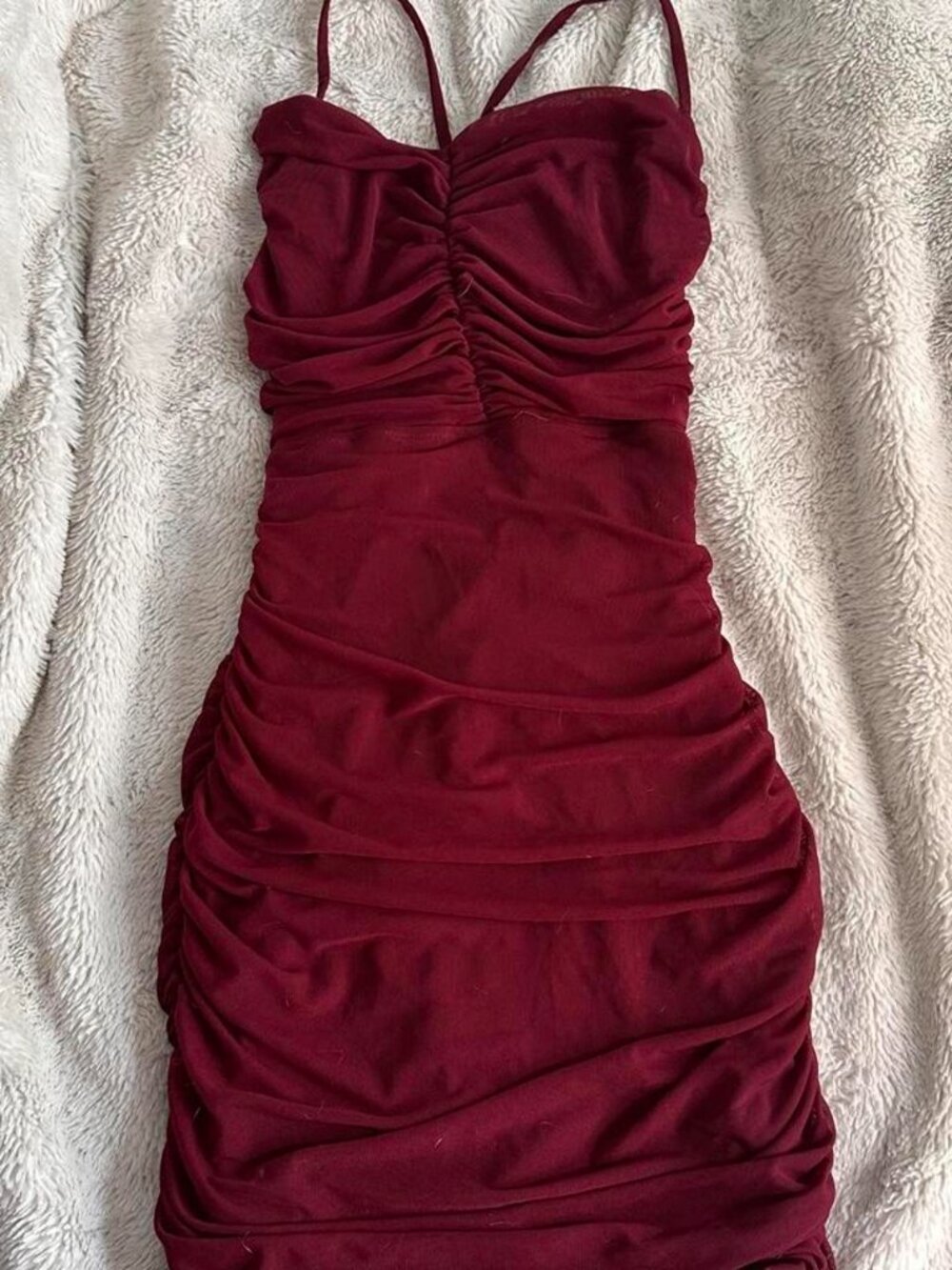 Windsor Women's Burgundy and Red Dress